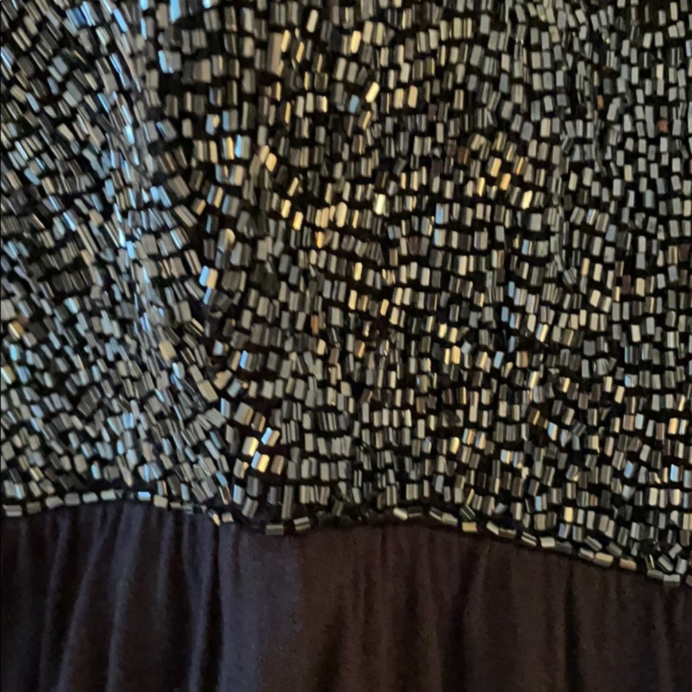 Matty M Racer Back Sequin Tank - Navy Blue - Picture 16 of 16
